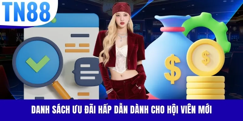 Danh sách ưu đãi hấp dẫn dành cho hội viên mới