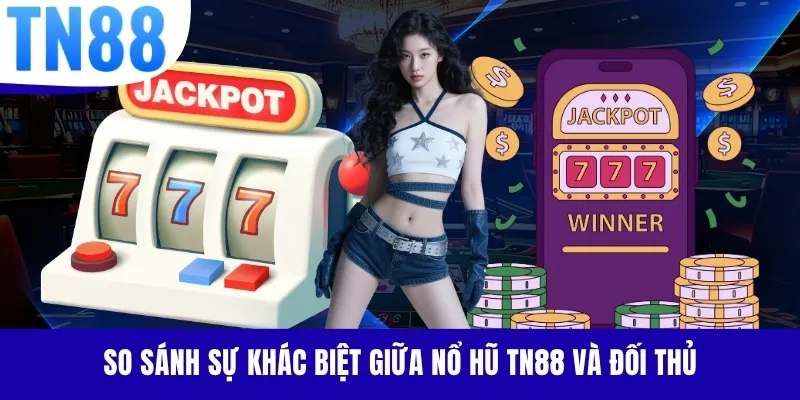 So sánh sự khác biệt giữa nổ hũ TN88 và đối thủ