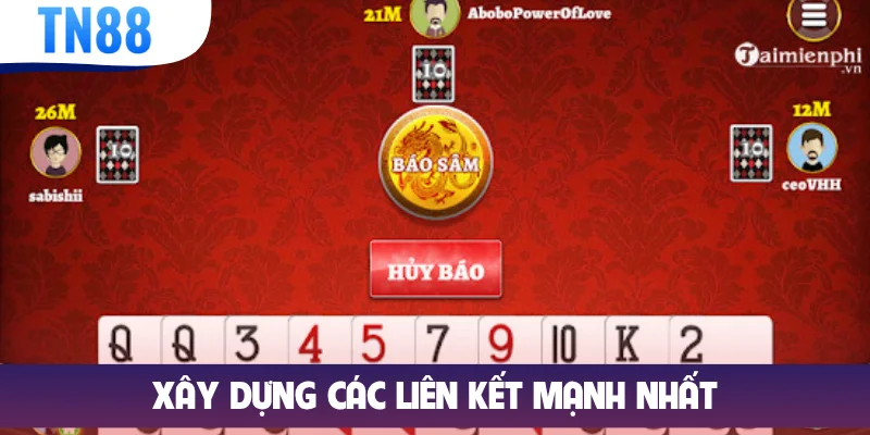 Xây dựng các liên kết mạnh nhất